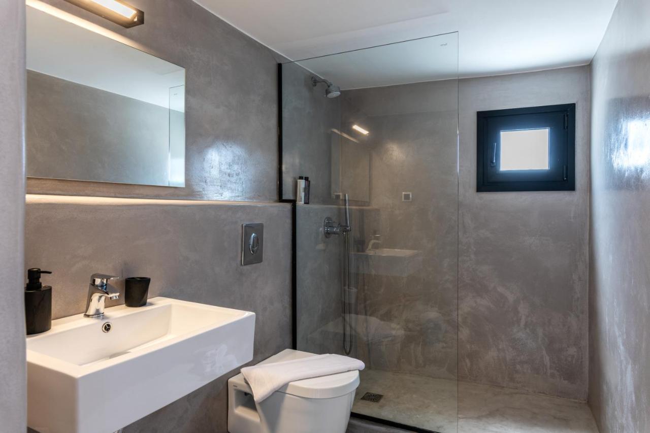 Yalos Mykonos 4 Bedroom Luxury House 5 Minute From Ornos Beach W Sea & Sunset View Mykonos Town Екстериор снимка